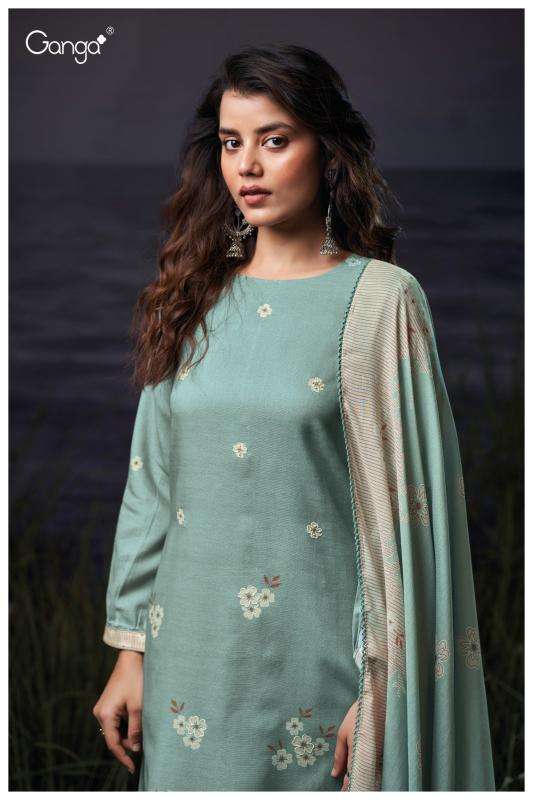 Ganga faren 3556 Wholesale dress materials