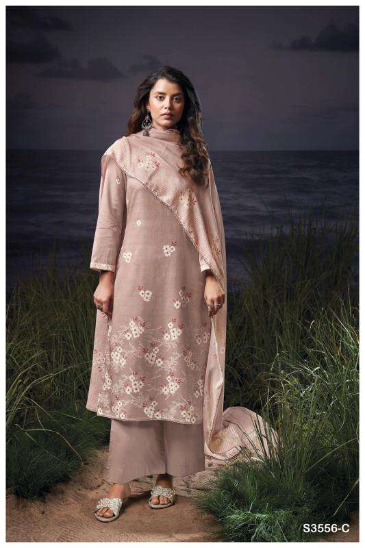 Ganga faren 3556 Wholesale dress materials