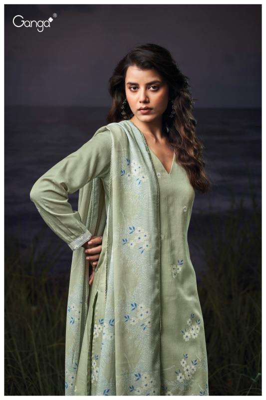 Ganga faren 3556 Wholesale dress materials