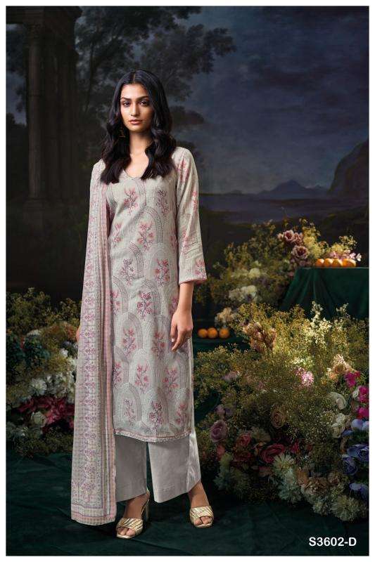 Ganga gigi 3602 Dress materials wholesale supplier