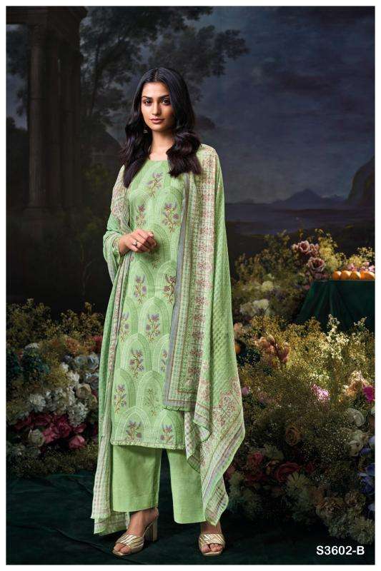 Ganga gigi 3602 Dress materials wholesale supplier