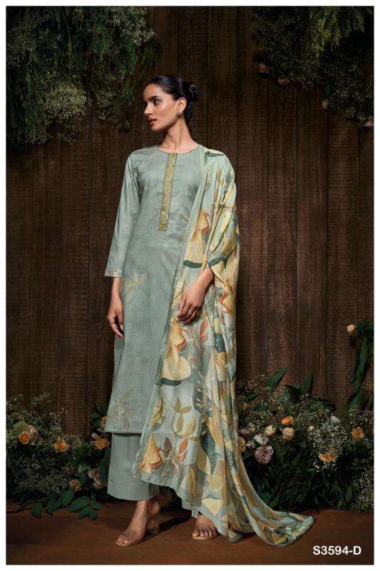 Ganga gitali 3594 Dress material manufacturers in Mumbai
