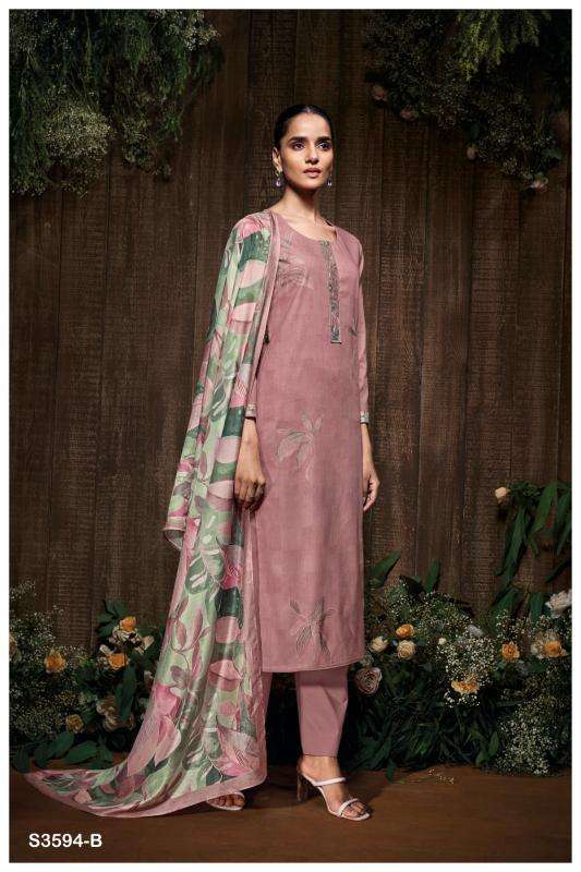 Ganga gitali 3594 Dress material manufacturers in Mumbai