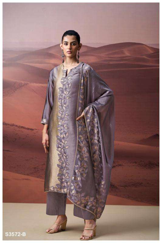 Ganga gwenn 3572 Online dress material shopping