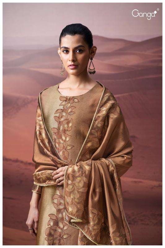 Ganga gwenn 3572 Online dress material shopping