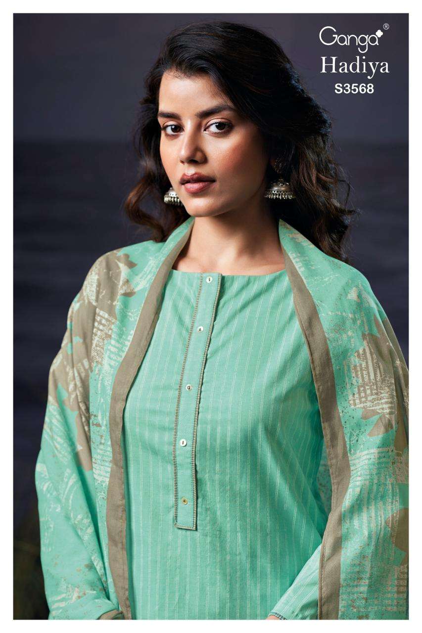 Ganga hadiya 3568 Dress material wholesaler in Kolkata