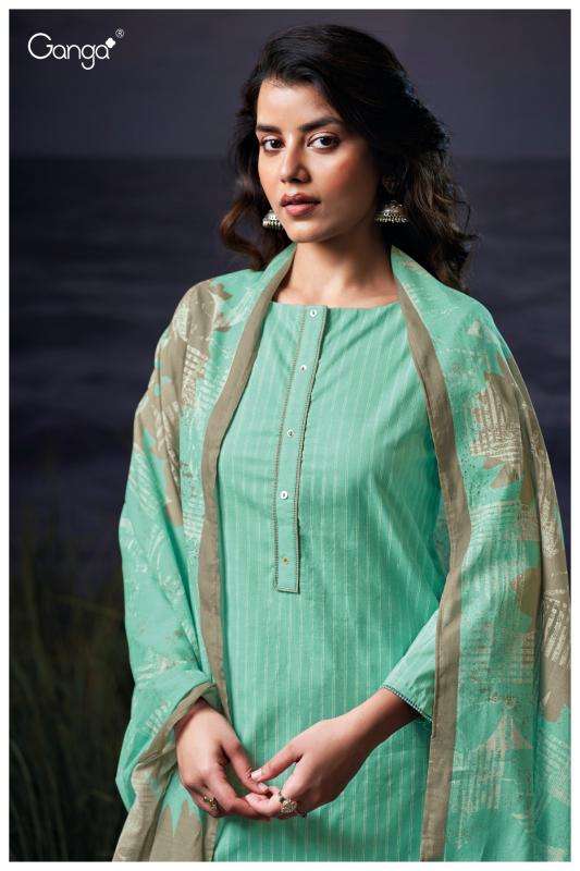 Ganga hadiya 3568 Dress material wholesaler in Kolkata