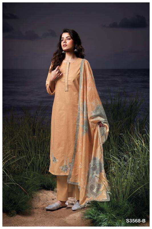 Ganga hadiya 3568 Dress material wholesaler in Kolkata