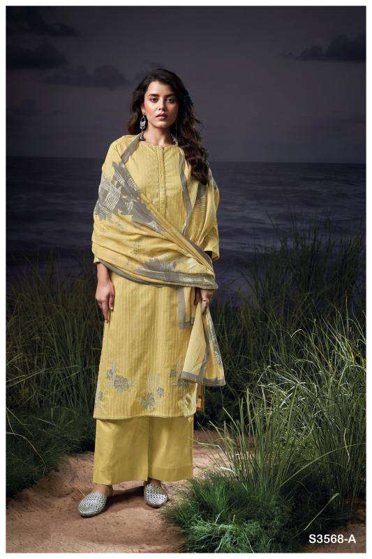 Ganga hadiya 3568 Dress material wholesaler in Kolkata