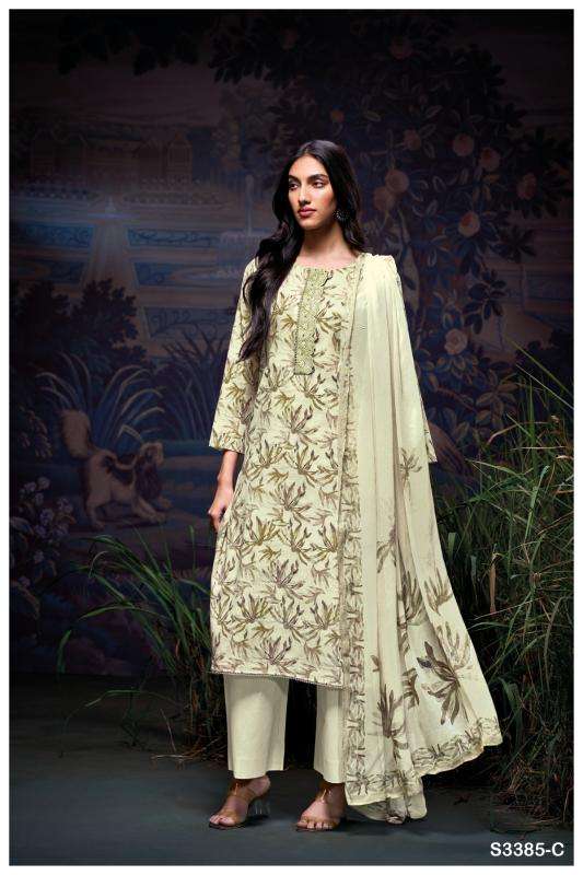 Ganga ireland 3385 Surat dress material market