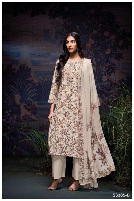 Ganga ireland 3385 Surat dress material market