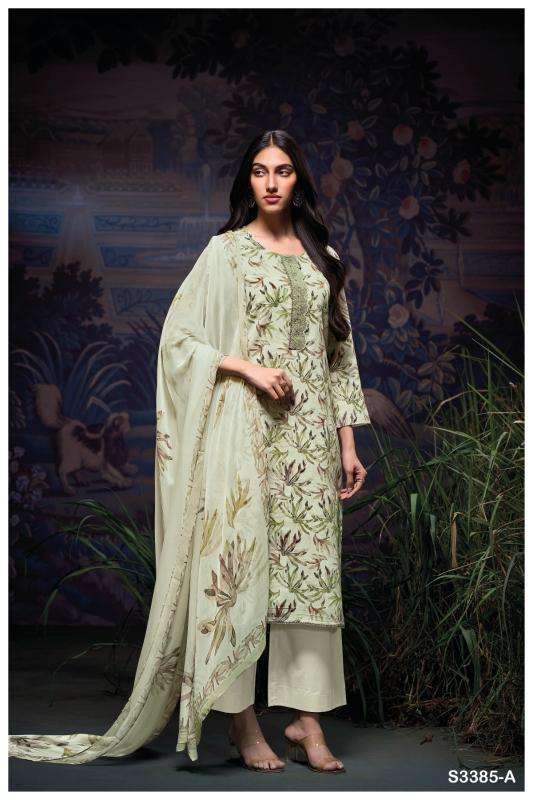 Ganga ireland 3385 Surat dress material market