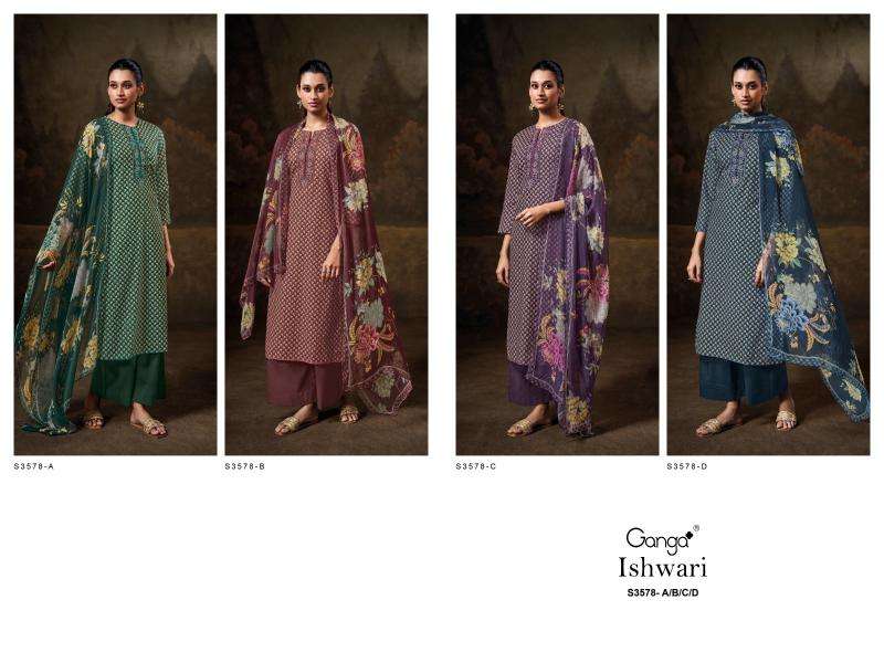 Ganga ishwari 3578 Dress material suppliers in Mumbai