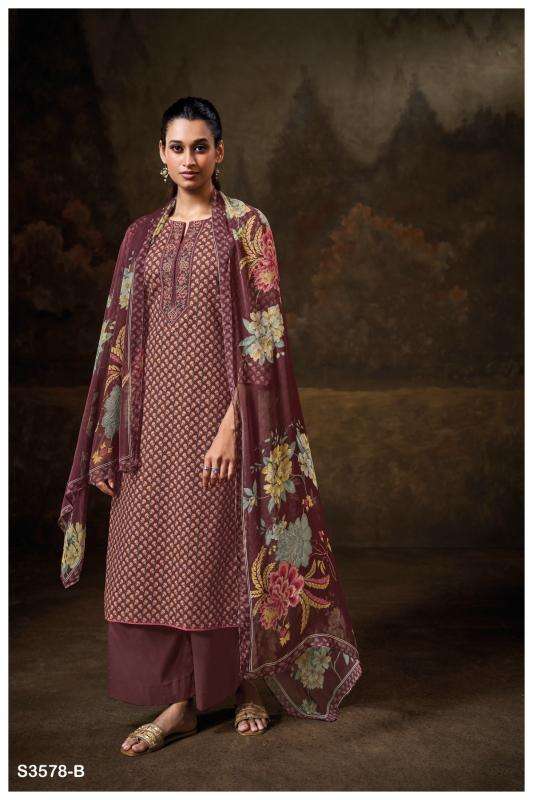 Ganga ishwari 3578 Dress material suppliers in Mumbai