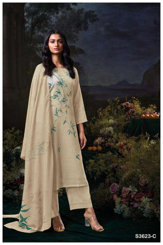 Ganga josika 3623 Kolkata dress materials