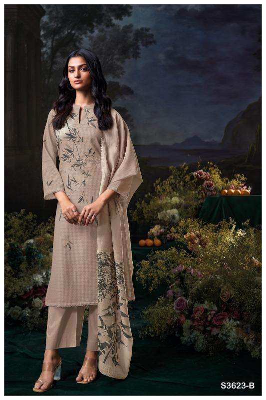 Ganga josika 3623 Kolkata dress materials