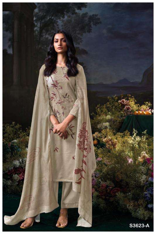 Ganga josika 3623 Kolkata dress materials