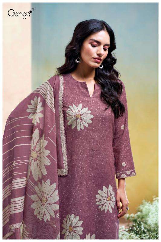Ganga kalani 3679 Wholesale dress materials in Delhi