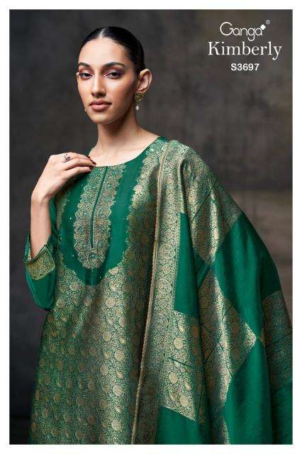 Ganga kimberly 3697 Dress material wholesalers in Bangalore