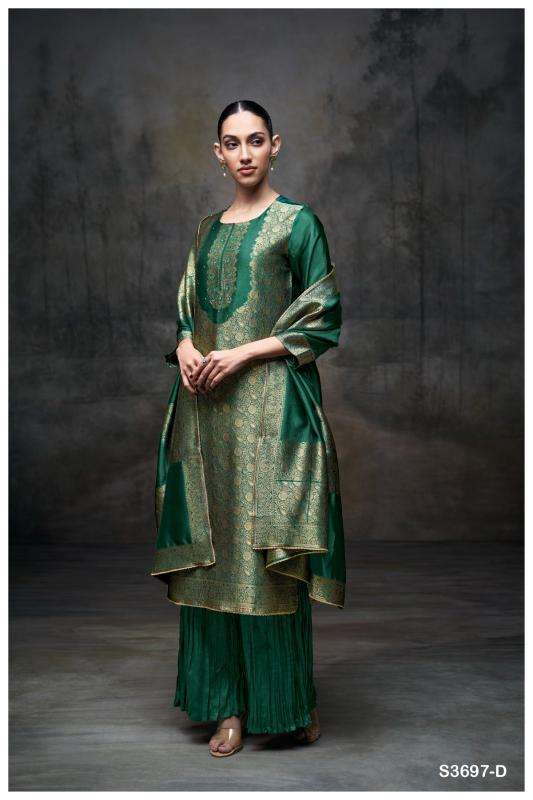 Ganga kimberly 3697 Dress material wholesalers in Bangalore