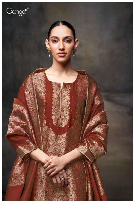 Ganga kimberly 3697 Dress material wholesalers in Bangalore