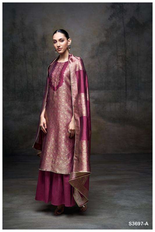 Ganga kimberly 3697 Dress material wholesalers in Bangalore