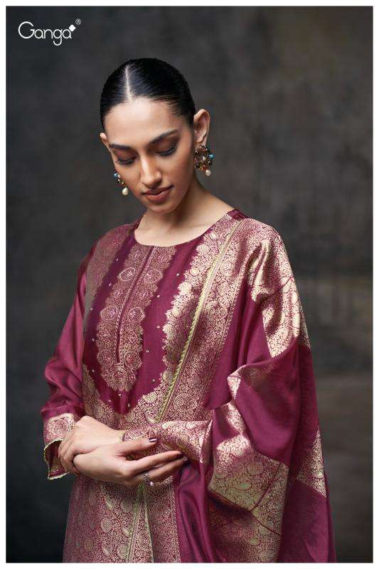 Ganga kimberly 3697 Dress material wholesalers in Bangalore