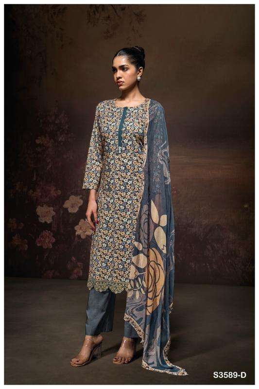 Ganga luraa 3589 Dress material wholesaler in Delhi