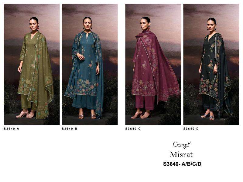 Ganga misrat 3640 Dress material supplier in Delhi