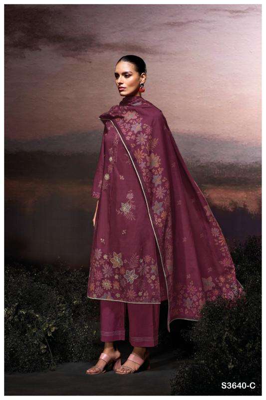 Ganga misrat 3640 Dress material supplier in Delhi