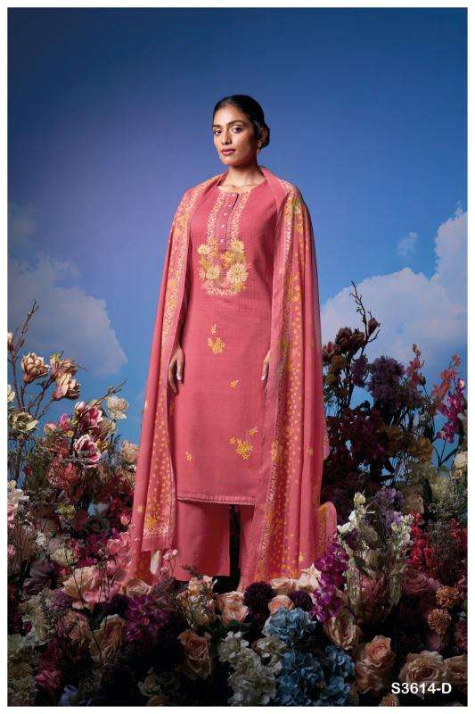 Ganga mrinal 3614 Wholesale dress material suppliers