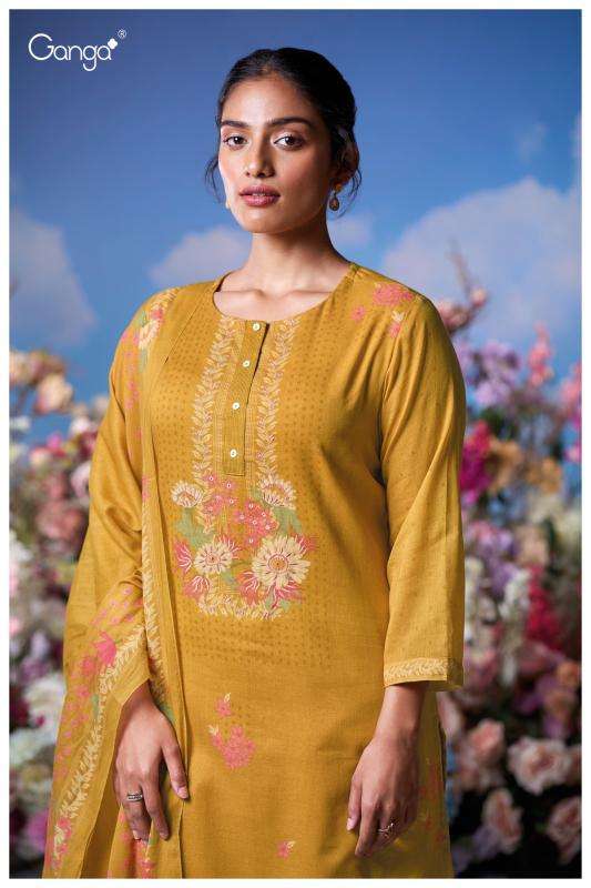 Ganga mrinal 3614 Wholesale dress material suppliers