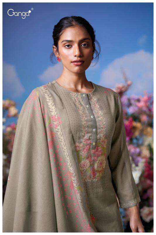 Ganga mrinal 3614 Wholesale dress material suppliers