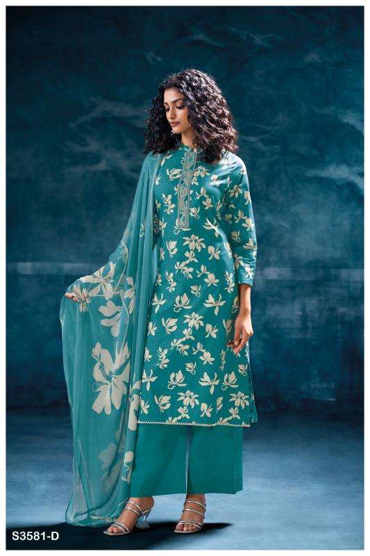 Ganga mritsa 3581 Bridal dress material wholesale in Ahmedabad