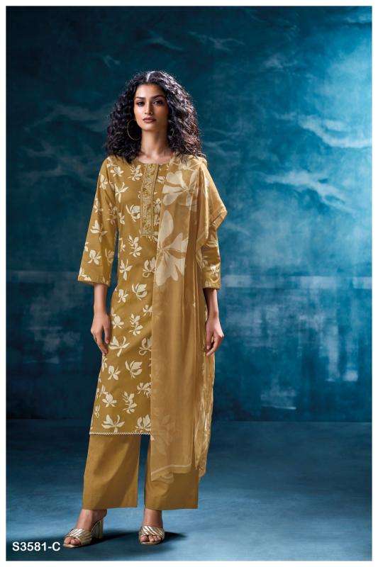 Ganga mritsa 3581 Bridal dress material wholesale in Ahmedabad