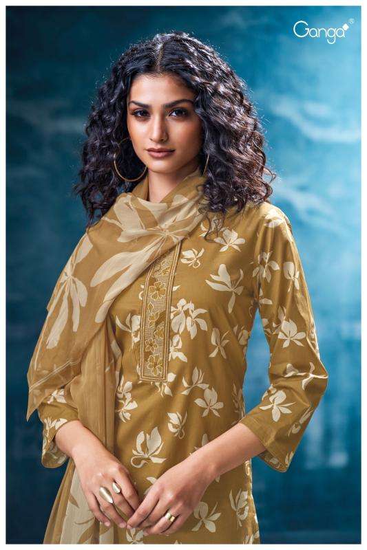 Ganga mritsa 3581 Bridal dress material wholesale in Ahmedabad