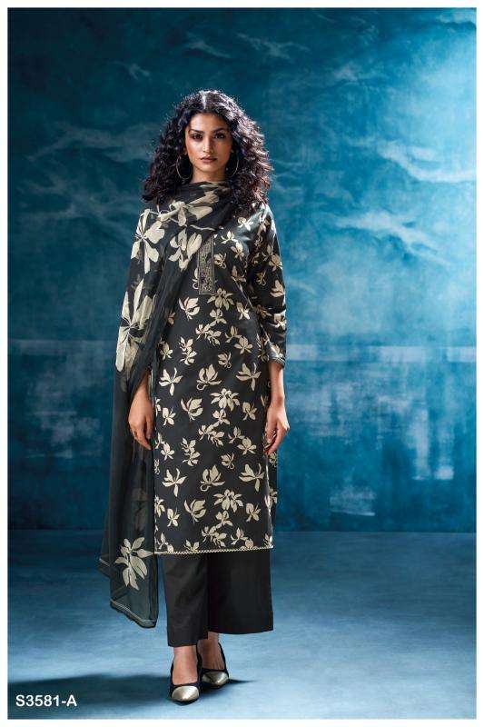 Ganga mritsa 3581 Bridal dress material wholesale in Ahmedabad