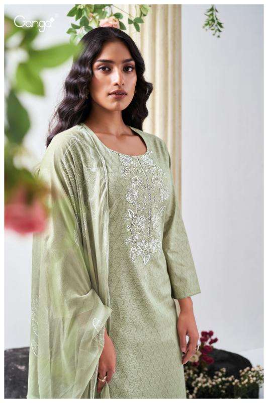 Ganga nagma 3647  Wholesale designer dress materials in Kolkata