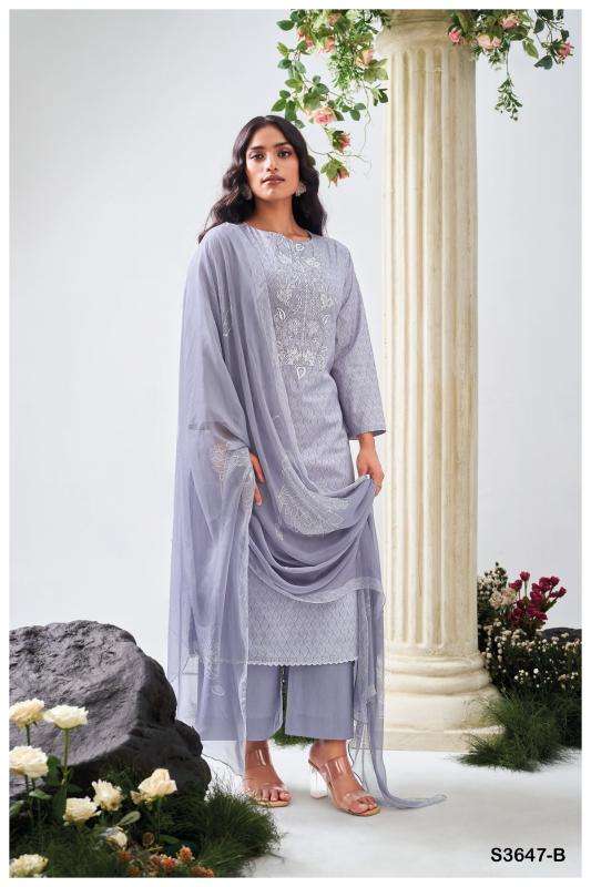 Ganga nagma 3647  Wholesale designer dress materials in Kolkata