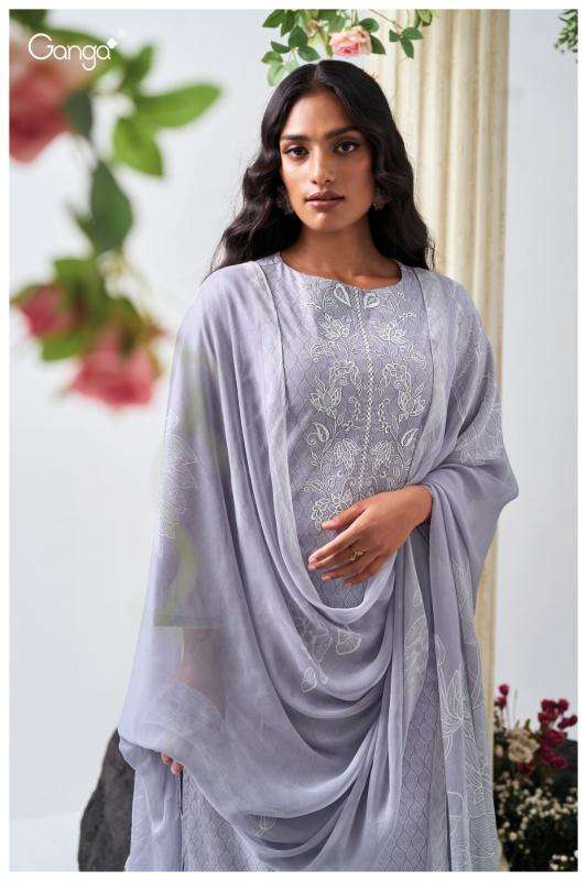 Ganga nagma 3647  Wholesale designer dress materials in Kolkata