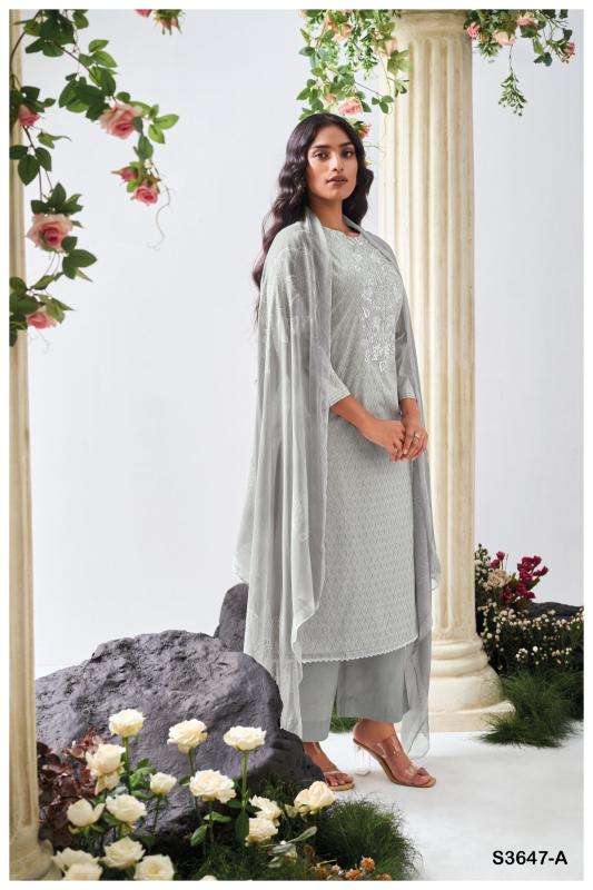 Ganga nagma 3647  Wholesale designer dress materials in Kolkata