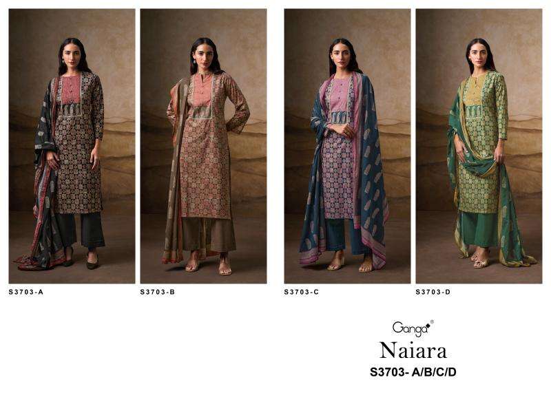 Ganga naira 3703 Dress material wholesale market