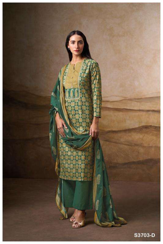 Ganga naira 3703 Dress material wholesale market