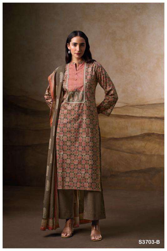 Ganga naira 3703 Dress material wholesale market