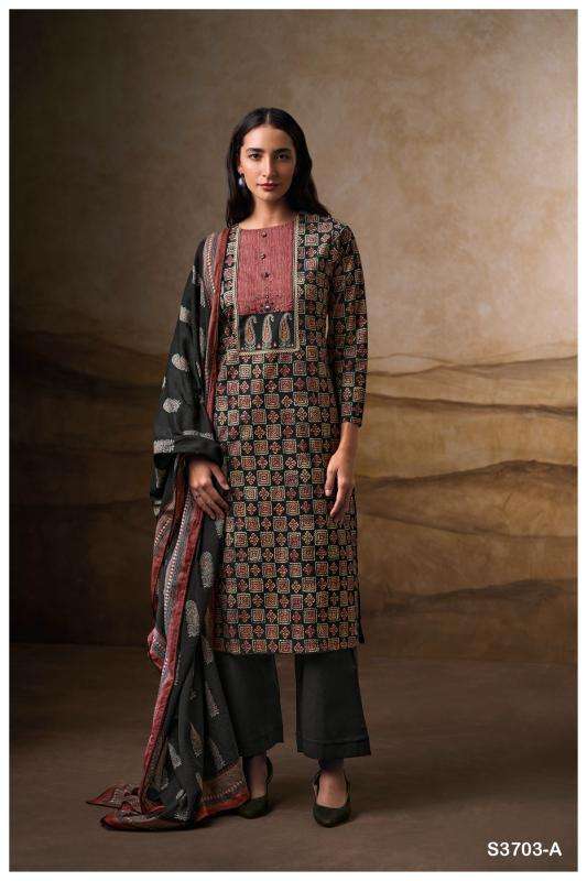 Ganga naira 3703 Dress material wholesale market