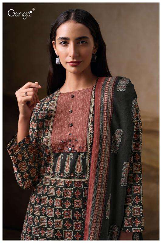 Ganga naira 3703 Dress material wholesale market