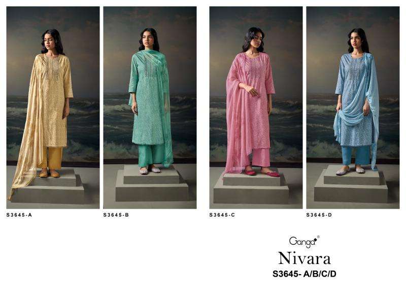 Ganga nivara 3645 Bulk dress materials in Hyderabad