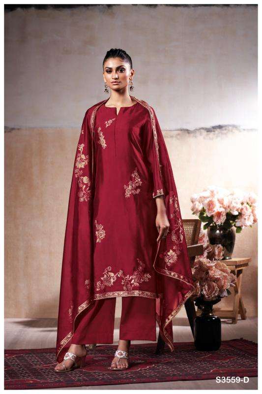 Ganga paulina 3559 Wholesale dress material suppliers in West Bengal