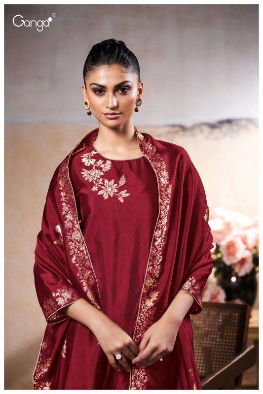 Ganga paulina 3559 Wholesale dress material suppliers in West Bengal