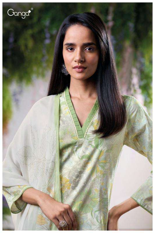 Ganga thalira 3657 Bangalore dress material suppliers